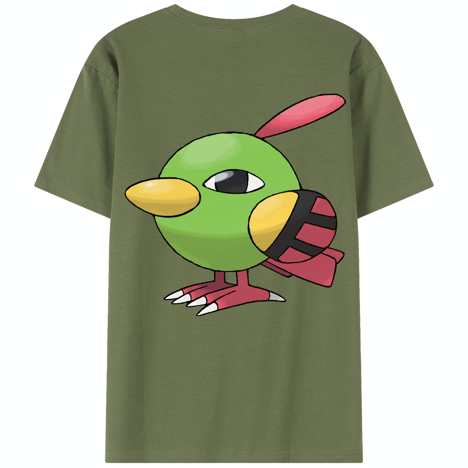 （画像用） ポケットモンスター Pokémon 綿100％半袖Tシャツ（背面プリント）